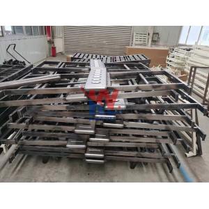 Manual 2 cranks hospital bed Invisible cranks ABS headboard and endboard with 5'