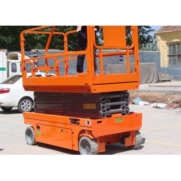 Quality Extendable Hydraulic Scissor Lift Stable Performance With 10m Lifting Height wholesale