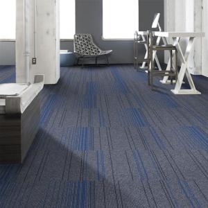 Exhibition Hall commercial office carpet Simple Stripes Modern Square Patchwork