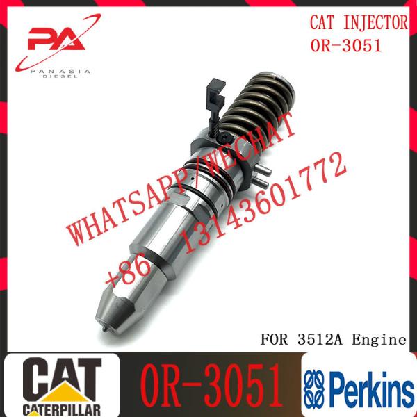 4P9075 Excavator Injecytor Common Rail Engine Diesel Fuel Injectors Nozzles 4P9075 3508 3512 3516 0R-3051 For C-A-Terpilla