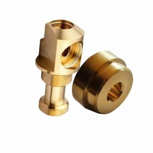 Custom Aluminum Brass Steel CNC Machining Parts ISO 9001
