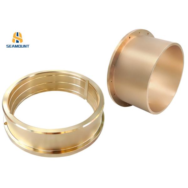 Quality Centrifugal Casting C86300 Flanged Bronze Bushings Good Rotation Accuracy wholesale