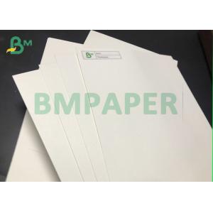Uncoated 0.4mm To 0.7mm Thick White Water Absorbent Beermat Paper Board