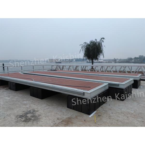 Quality 6061 T6 Aluminum Alloy Marine Floating Dock For Marina Yacht Boat Floating Walkway Pontoon wholesale