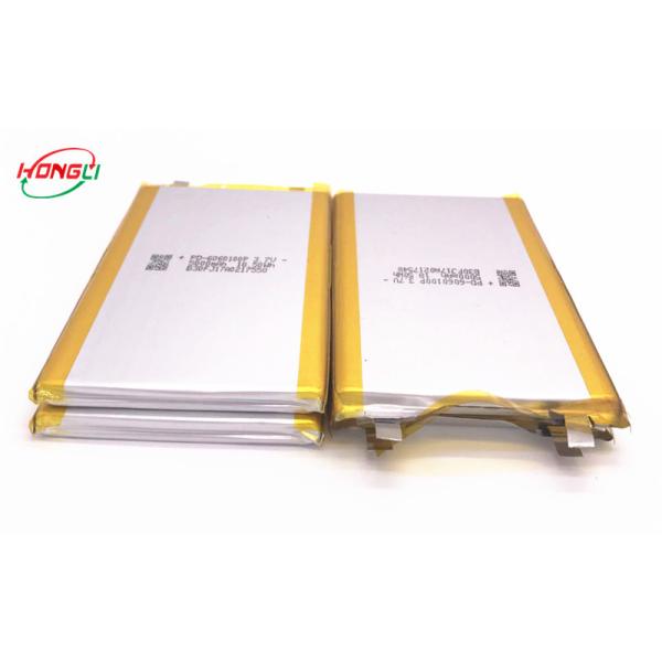 Ultra Thin Lithium Polymer Lipo Batteries Low Self Discharge Excellent