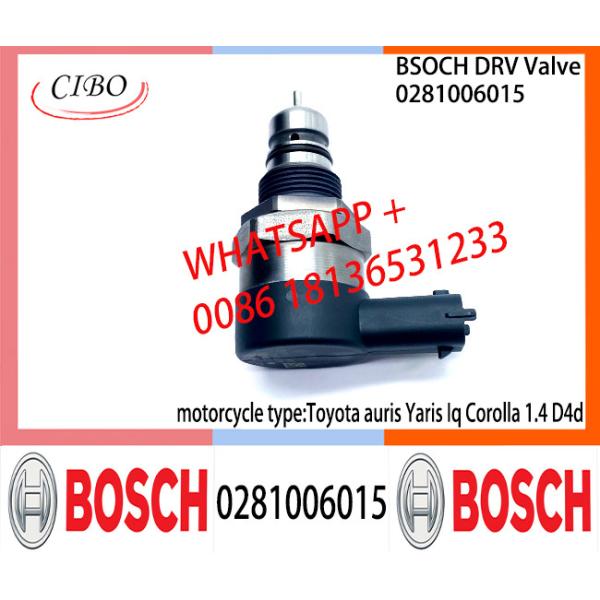 BOSCH DRV Valve 0281006015 Control Valve 0281006015 for Toyota auris Yaris Iq