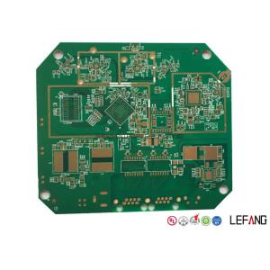 ENIG Surface Finish Gps Tracker PCB , Immersion Gold Fr4 Rigid PCB Board