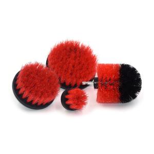 China Electric Drill Cleaning Brush / Drill Power Scrubber Nylon Filament Brush Set on sale