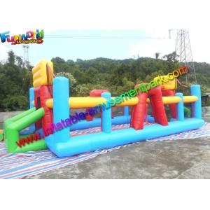 Cheap Three In One Inflatable Sports Games Volleyball Court Inflatable Football Field for sale