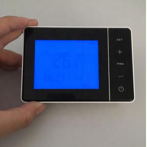 Wall-mount Room Thermostat weekly Programmable With Large Screen