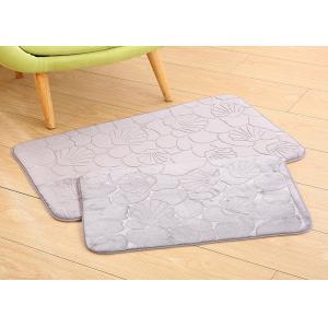 Embossing pattern design 100% polyester memory area rugs