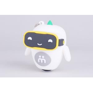 Soft PVC Rubber Tooth Shape Key Chain, Custom Symbol Miniature Figure Key Chain