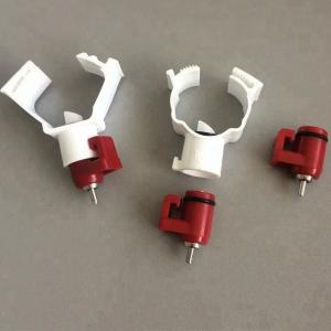 Red Nipple Drinker For Broiler Chicken Water Nipple Plastic ABS