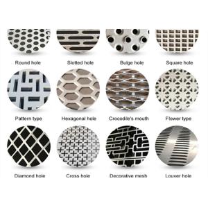 Cheap Hexagonal Perforated Sheet with PVDF Coating for Decorative Metal Mesh Technique Perforated for sale