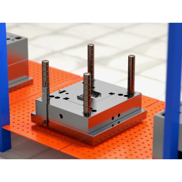 key (1*8)/ Cold runner / Two-plates mold No.19017-B