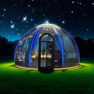 Modern Style Clear Polycarbonate Bubble House Insulated Prefab Picnic Dome Tent