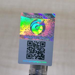 3D Holographic Warranty Sticker Label Hologram Custom Security