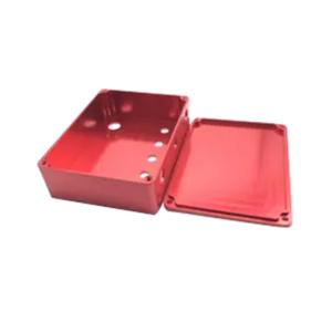 Custom CNC Brushed Small Enclosure Aluminum Box By Die Casting