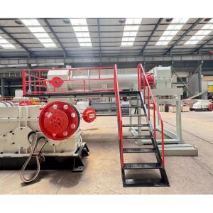 110+200 Kw Clay Brick Making Machine With Double Stage Vacuum Extruder JKY55/55