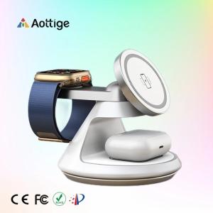 Gift Multifunctional Wireless Desktop Charger 3In1 With OEM/ODM Service