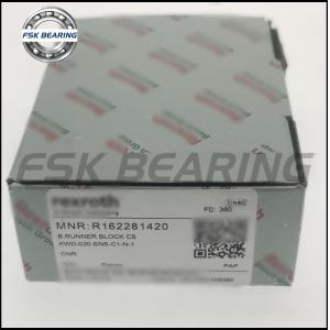 Accuracy Standard R162281420 KWD-020-SNS-C1-N-1 Ball Runner Block For Ball Rail