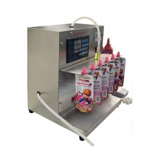 Cheap New Product Manual Stand up Pouch With Spout Filling Capping Machine for sale
