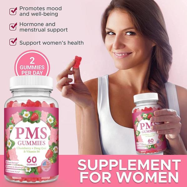Wholesale Sugar Free Custom Formula Women Relief Menstrual Improving Immunity and Menstrual Vegan