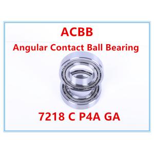 7218 C P4A GA Angular Contact Bearing High Rigidity