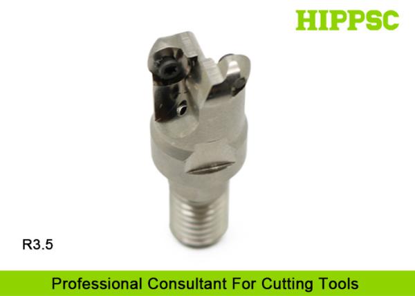 Quality R3.5 Grooving CNC Router Bits , Spiral Router Bits Locked Flag Key wholesale
