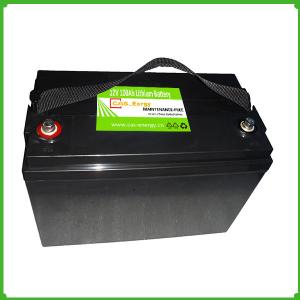 China Deep cycle green energy 12v 100ah lithium  battery pack  for camping/RV on sale