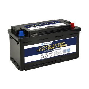 Bluetooth Lithium Battery 12V150AH Long Cycle With 1920WH Energy Peak Discharge
