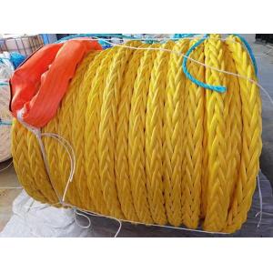 12 Strand UHMWPE Marine Tow Rope 48mm-120mm Floating Synthetic Fiber