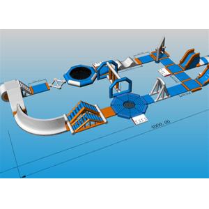 Commercial Grade Lake Inflatable Floating Water Park For Entertainment