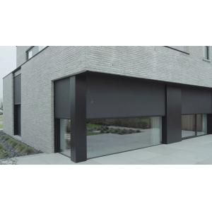 Cheap Rainproof Motorized Aluminium Roller Blinds With Zip Track for sale