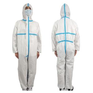 Professional Disposable Protective Gowns White Disposable Overalls
