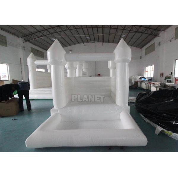 Quality White Small 10FT Inflatable Bounce House PVC Bouncy Castle Jumper Toddler White Bounce Combo wholesale