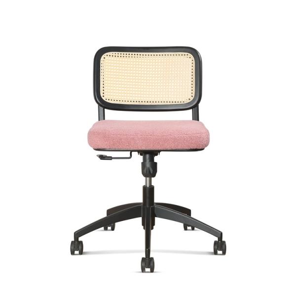 Quality Cane Executive Rattan Office Chairs 0.121CBM  PP Height Adjustment  For Home 360 Deg wholesale