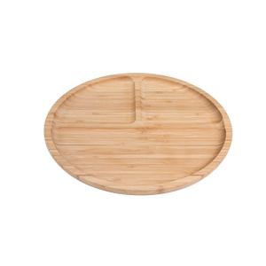 Customized Design Natural Bamboo Serving Tray With Foldable Legs