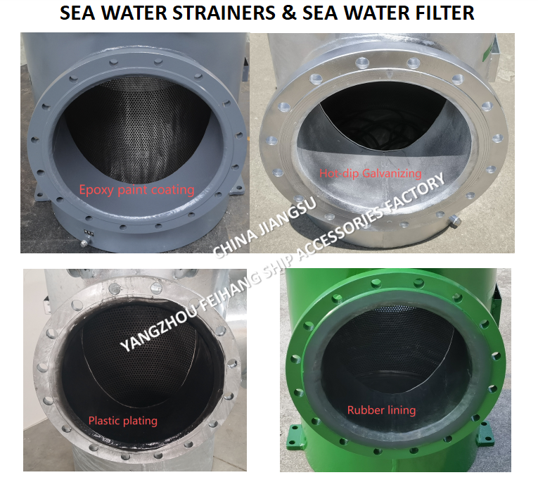 Product Description For Sea Water Strainers Model AS300 CB/T497 - Coarse Water Filter AS300 CB/T497