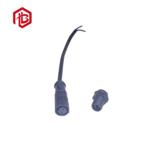 Gold Plated 5 Pin IP68 M8 Waterproof Panel Mount Connector