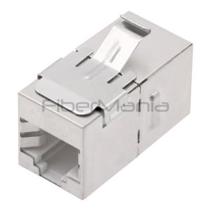 High Performance STP Cat6a Inline Coupler RJ45-RJ45 Cabling Modular Jacks