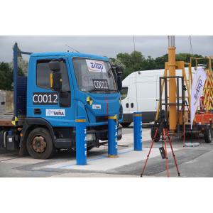 China 4 Inches Diameter Removable Bollards for Outdoor Use and Traffic Control with 600mm Cylinder Intercept Height on sale