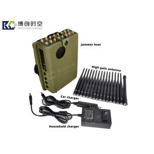 UHF/VHF/GPS/ 5.8g / 2.4g Wireless network signal jammer Handheld portable