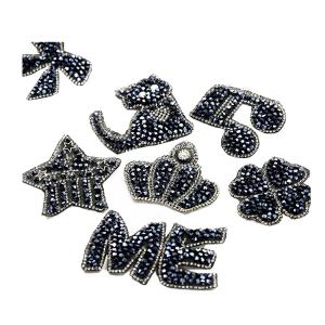 Custom Embroidered Patches Embroidery Custom Rhinestone Patches Sew On Custom