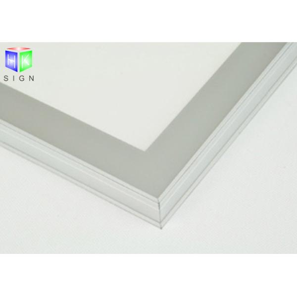 Double Sided Lightbox With Snap Frame , Acrylic Thin LED Light Panel Display