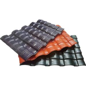 China ASA PVC Roofing Sheet 1050mm Width 2.5mm Thickness for Industrial Use on sale