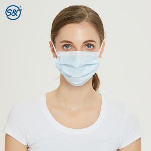 S&J Manufacturer wholesale EN14683 ASTM F2100 level 3 Disposable 3 Layers
