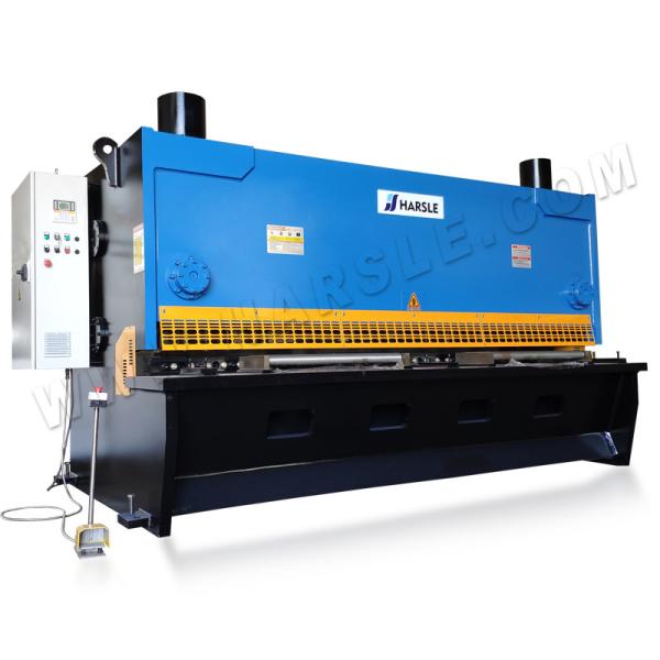QC11K-12×2500 guillotine shear hydraulic metal sheet cutting machine with P40,