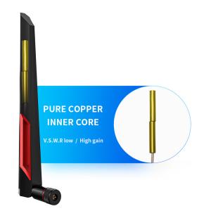 Indoor and Outdoor Dual Band ABS Vertical Wifi Antenna with 2.4G/5.8G Frequency