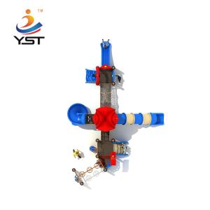 Dreamland Adventure Kids Backyard Slide PVC Coated With Galvanized Pipe